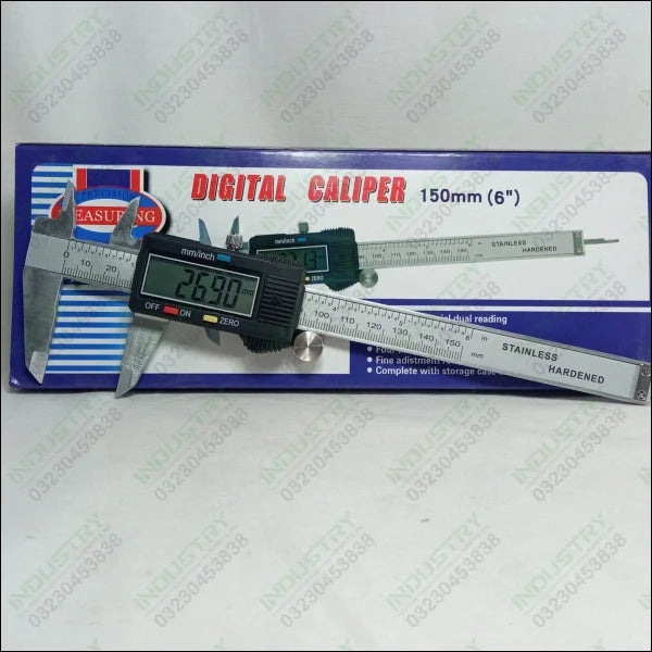 Digital Vernier Caliper Stainless Steel in Pakistan - industryparts.pk