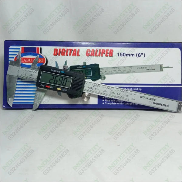 Digital Vernier Caliper Stainless Steel in Pakistan - industryparts.pk