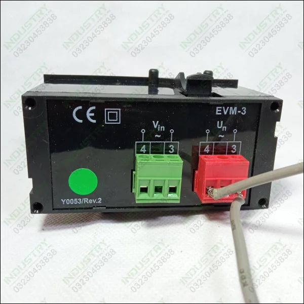 Digital voltage meter EVM-3 48x96mm digital panel meter in Pakistan - industryparts.pk