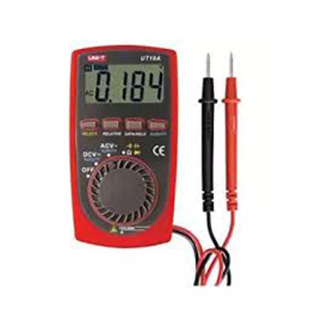 UNI-T UT10A Digital LCD Palm Size Pocket Auto Range Multimeter AC DC Volt in Pakistan - industryparts.pk