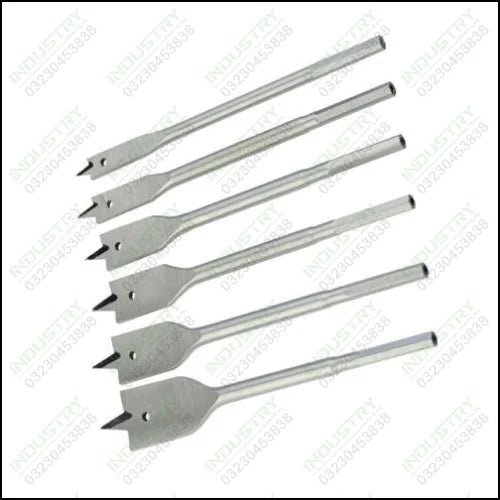 Drill Bit Set 6 Pieces Assorted Sizes Woodworking Drill Bits - industryparts.pk