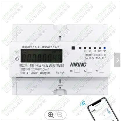 DTS238-7 WIFI Tuya APP Smart Bidirectional Three-Phase  Energy Meter in Pakistan