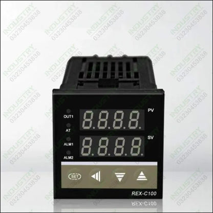 Dual Digital Rkc Pid Temperature Controller Rex-C100 Relay Output - industryparts.pk