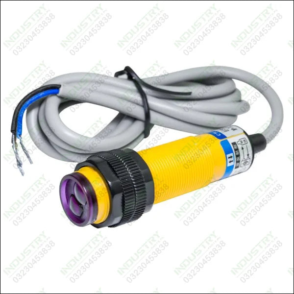 E3F-DS30C4 M18 Diffuse Reflection Photoelectric Switch Sensor 3 Wires NPN in Pakistan - industryparts.pk