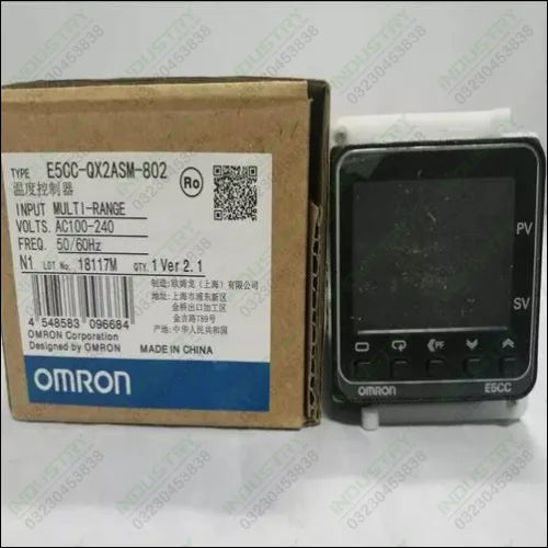 E5CC-QX2ASM-802 Omron Temperature Controller (Lot) - industryparts.pk
