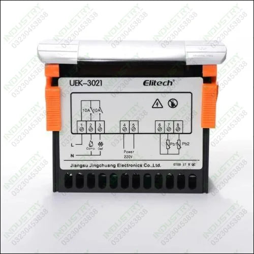 EK-3021 Digital Temperature Controller Refrigeration System with Defrost Mode Elitech in Pakistan - industryparts.pk