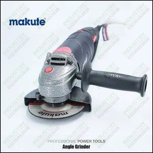 Electric Angle Grinder 5\" 125mm 1200W Power Tools (AG010) - industryparts.pk