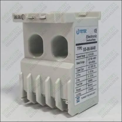 Electronic Over-Current Relay Tense-SS2-06 in Pakistan - industryparts.pk