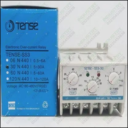 Electronic Over-Current Relay Tense-SS3-30 in Pakistan - industryparts.pk