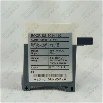 Electronic Over Load Relay EOCR-SS 5 - 70Amp in Pakistan - industryparts.pk