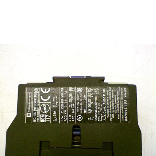 Telemecanique Lc1d1210m7 Contactor 220/240V (Lot Condition) - industryparts.pk