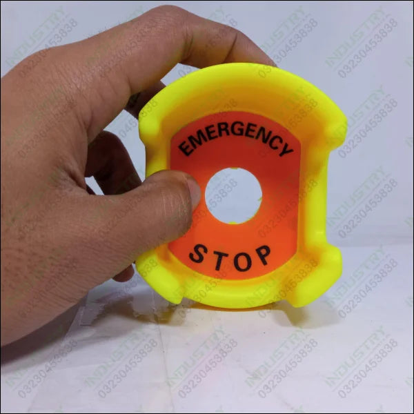 Emergency stop button box protective cove in Pakistan