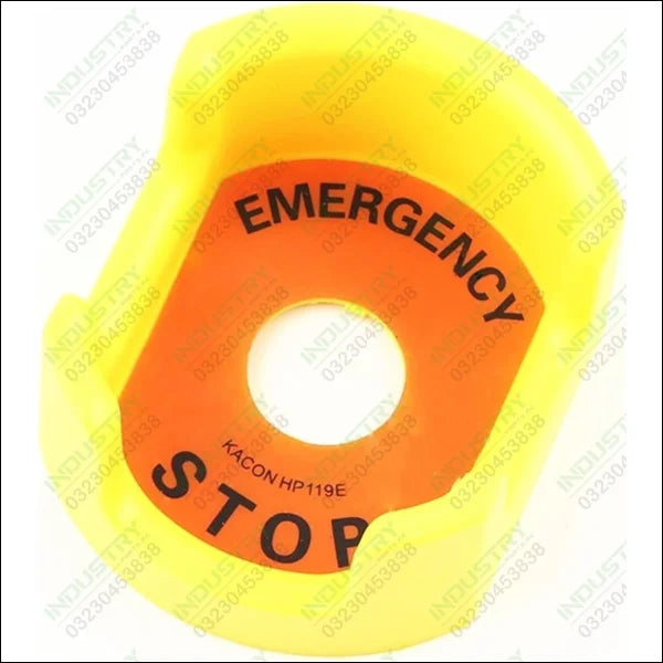 Emergency stop button box protective cove in Pakistan