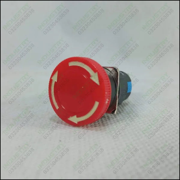 Emergency Stop Button Switch 16mm 6 Pins LAZ16-22ZS in Pakistan - industryparts.pk