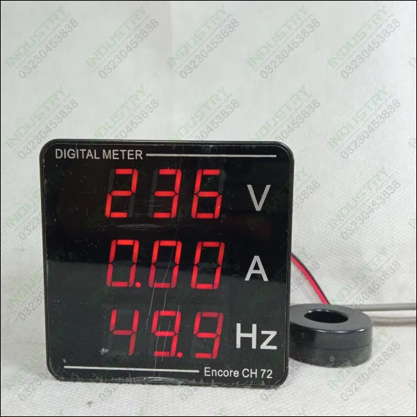 Encore CH 72 Digital Meter AC Voltage Power Frequency Combination Meter in Pakistan - industryparts.pk