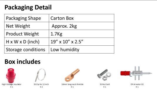 Earth Arrester Stainless Steel in Pakistan - earthing