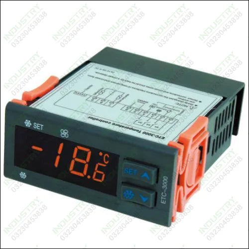 ETC-3000 All-Purpose Digital Temperature Controller - industryparts.pk