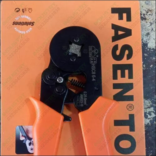 FASEN HSC8 6-4 Self-Adjustable Mini-Type Crimping Plier in Pakistan - industryparts.pk