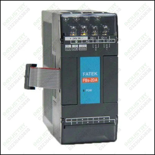 FBs-2DA 2 channels ,14-bit analog output module (-10~10V, 0~10V or -20~20mA, 0~20mA) - industryparts.pk