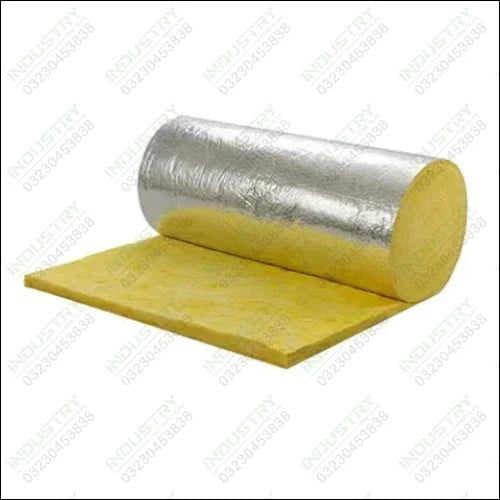 Fiber Glass Wool 1foot roll Glass Wool Blanket 5x4 feet  in Pakistan - industryparts.pk