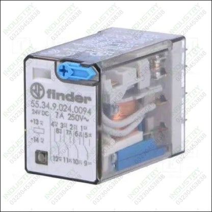 Finder 11 PIN 12V DC RELAY 2 Pcs in Pakistan - industryparts.pk