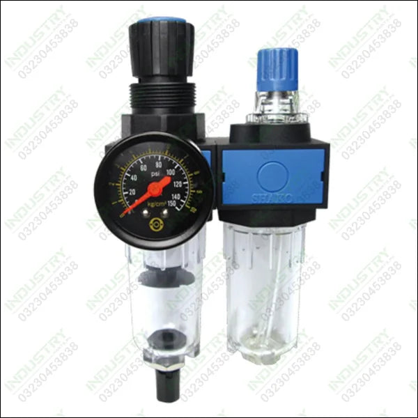 FRL Combination Miniature Series Filter Regulator+ Lubricator in Pakistan - industryparts.pk