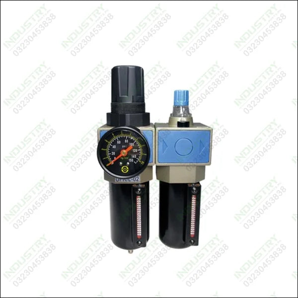 FRL Combination U Series Filter Regulator+ Lubricator  in Pakistan - industryparts.pk