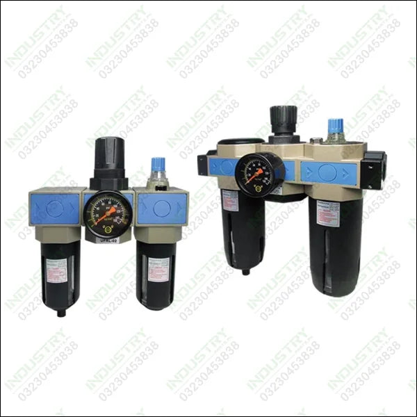 FRL Combination U Series Filter+ Regulator+ Lubricator in Pakistan - industryparts.pk
