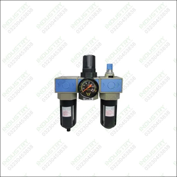 FRL Combination U Series Filter+ Regulator+ Lubricator in Pakistan - industryparts.pk