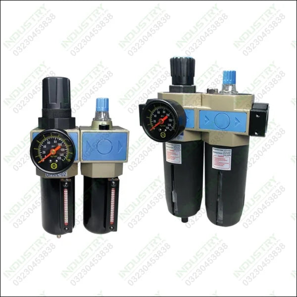 FRL Combination U Series Filter Regulator+ Lubricator  in Pakistan - industryparts.pk