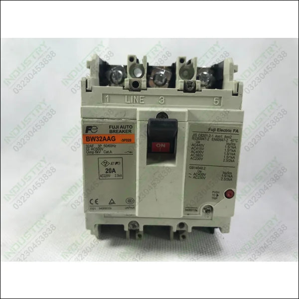 FUJI BW32AAG 20A AUTO CIRCUIT BREAKER in Pakistan