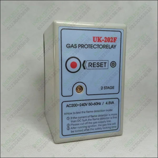 Gas Protector Relay UK-202F in Pakistan - industryparts.pk