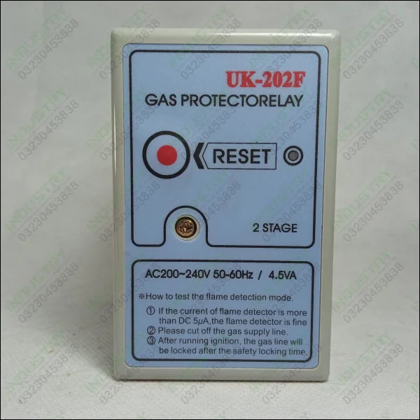 Gas Protector Relay UK-202F in Pakistan - industryparts.pk