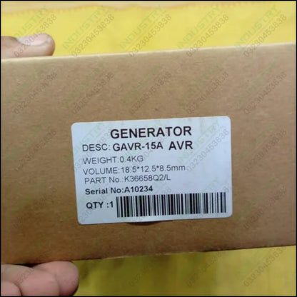 GENERATOR GAVR-8A, 12A, 15A AVR in Pakistan