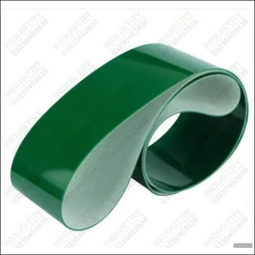 Green Conveyor Belt Smooth PVC Top Fabric Rough Bottom - industryparts.pk