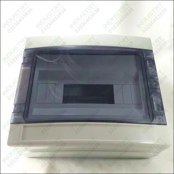 HA 12 Way IP65 Waterproof Outdoor Electrical Enclosure Distribution Plastic Box 12 Breakers Box in Pakistan - industryparts.pk