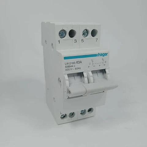 2 Pole Change Over Breaker SF 219G 63A in Pakistan
