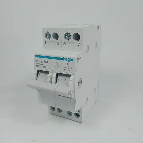 2 Pole Change Over Breaker SF 219G 63A in Pakistan
