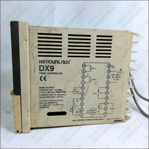 Hanyoung DX9 Digital Temperature Controller in Pakistan - industryparts.pk