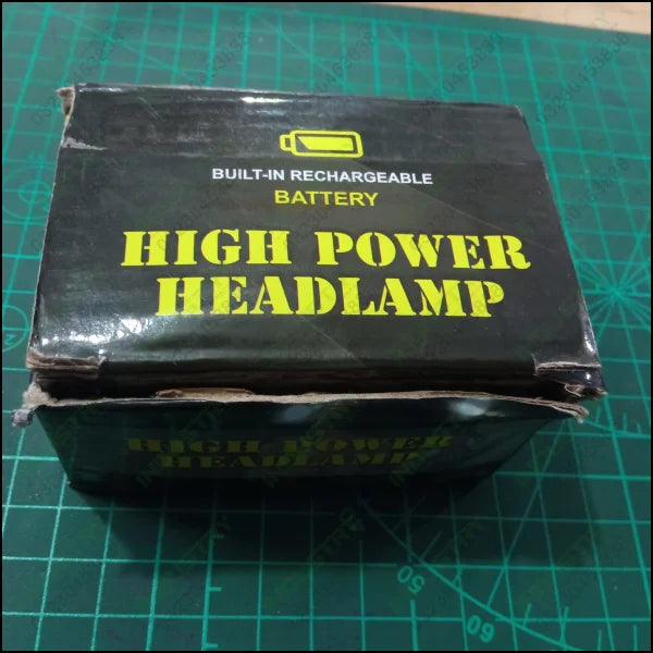 High Power Head Lamp With Built-in Rechargeable Battery in Pakistan