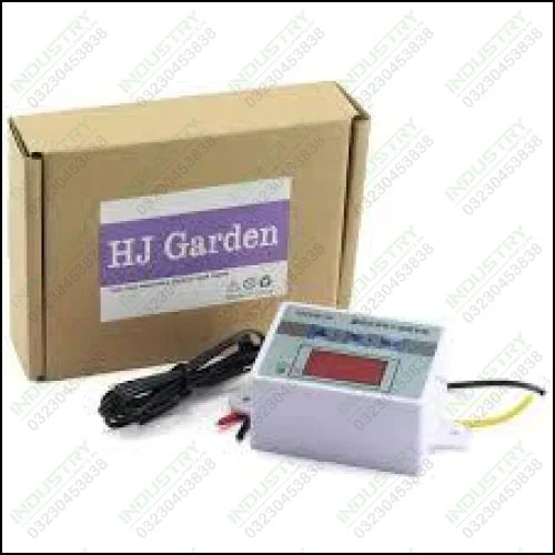 HJ Garden XH-W3002 Mini Thermostat DC 12V 10A Digital LED Temperature Controller - industryparts.pk