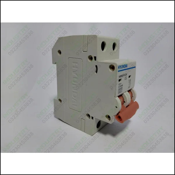 HYUNDAI Miniature Circuit Breaker 2Pole EN60898 415V (HIBD63) - industryparts.pk