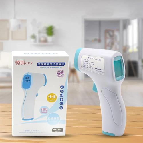 cry F02 Digital Forehead Thermometer Infrared Baby Thermometer - industryparts.pk