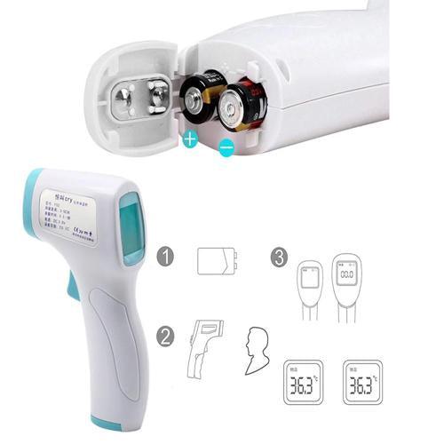 cry F02 Digital Forehead Thermometer Infrared Baby Thermometer - industryparts.pk