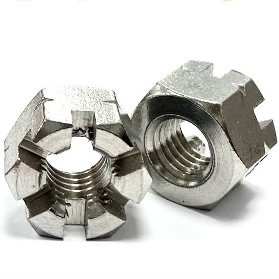 Hexagon Slotted Nut in Pakistan