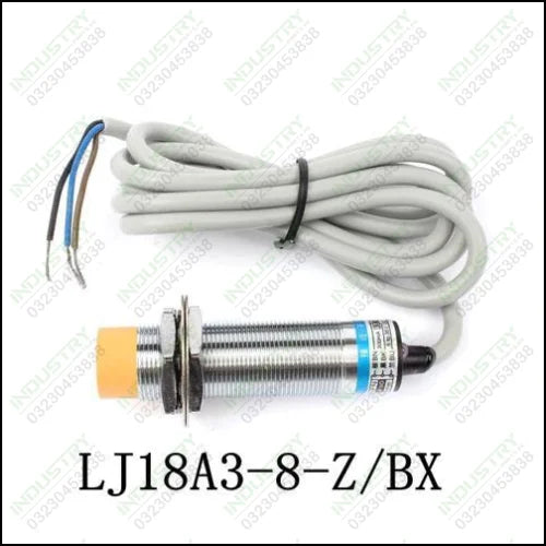 Inductive Proximity Sensor ALJ8A3-02-Z/BX 3 Wire NO, diameter 18mm - industryparts.pk