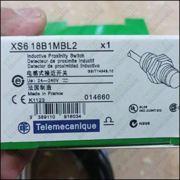Inductive Proximity Sensor XS6 18B1MBL2 in Pakistan - industryparts.pk