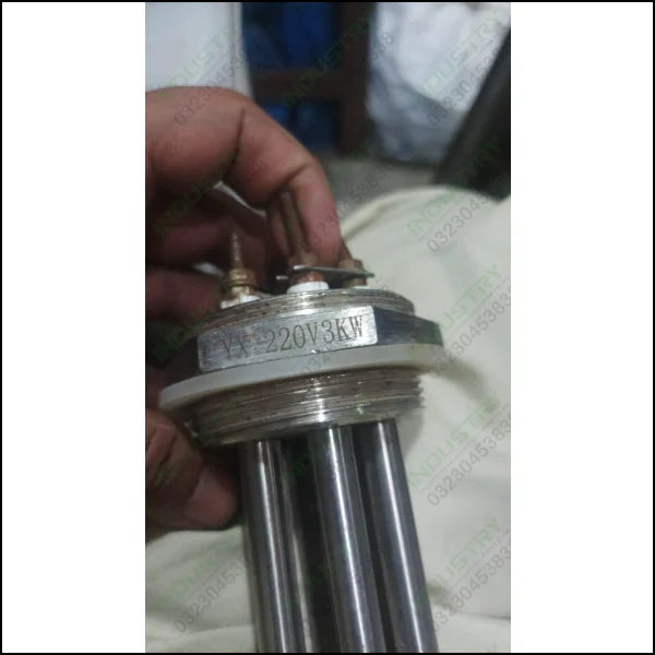 Industrial Electric Flange Tubular Immersion Heater YX 220V 3KW in Pakistan - industryparts.pk