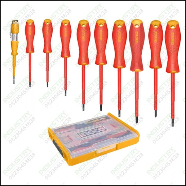 Ingco 10 Pcs Insulated hand tools set HKTV01S101 in Pakistan - industryparts.pk