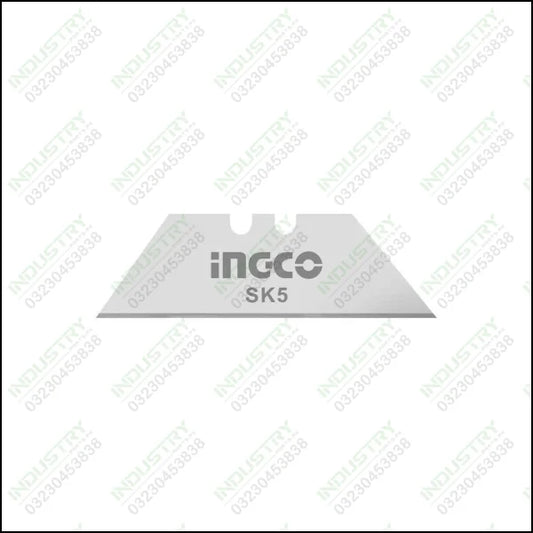 INGCO 10Pcs utility knife blades set HUKB61001 in Pakistan - industryparts.pk